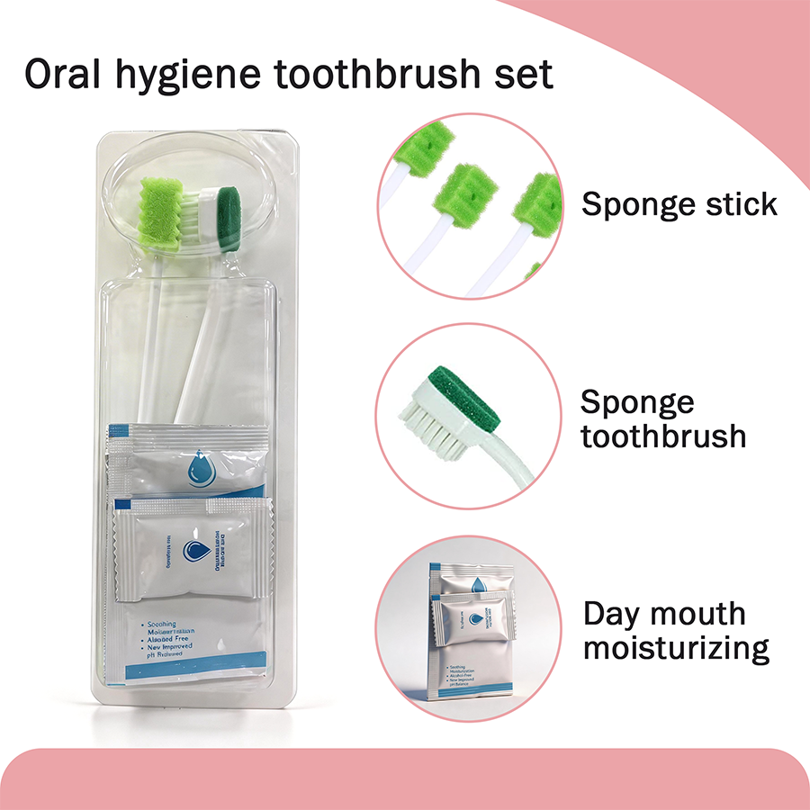 Green 23*14*15mm One-Piece Suction Tooth Brush